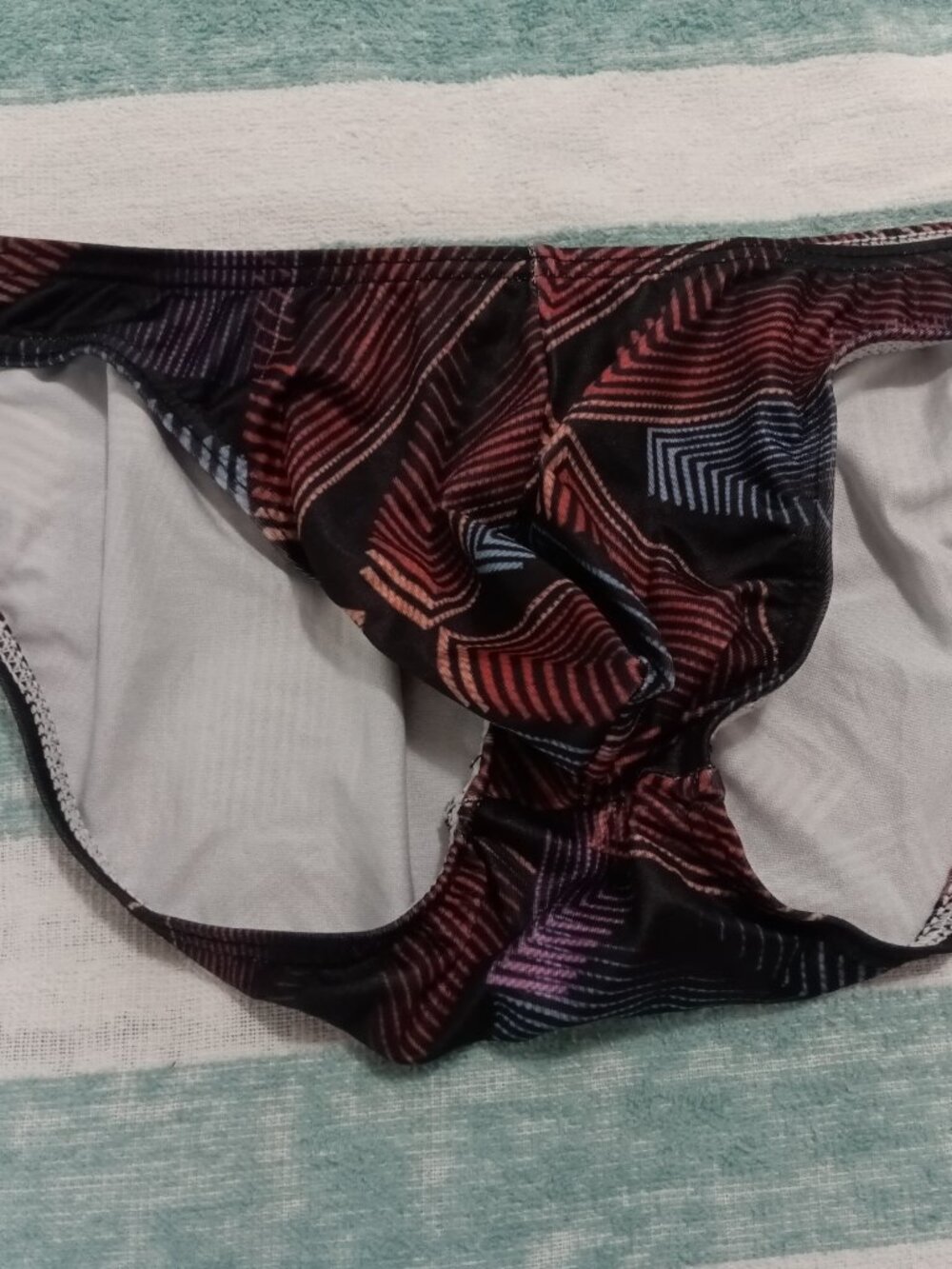 NIB ASIAN UNBRANDED UNDERWEAR BIKINI BRIEF, SIZE "S", (Best 28"-30" Estimated)